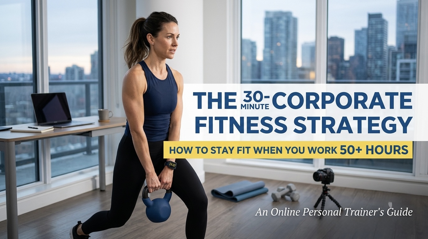 The 30-Minute Corporate Fitness Strategy: Fit in 50+ Hour Weeks