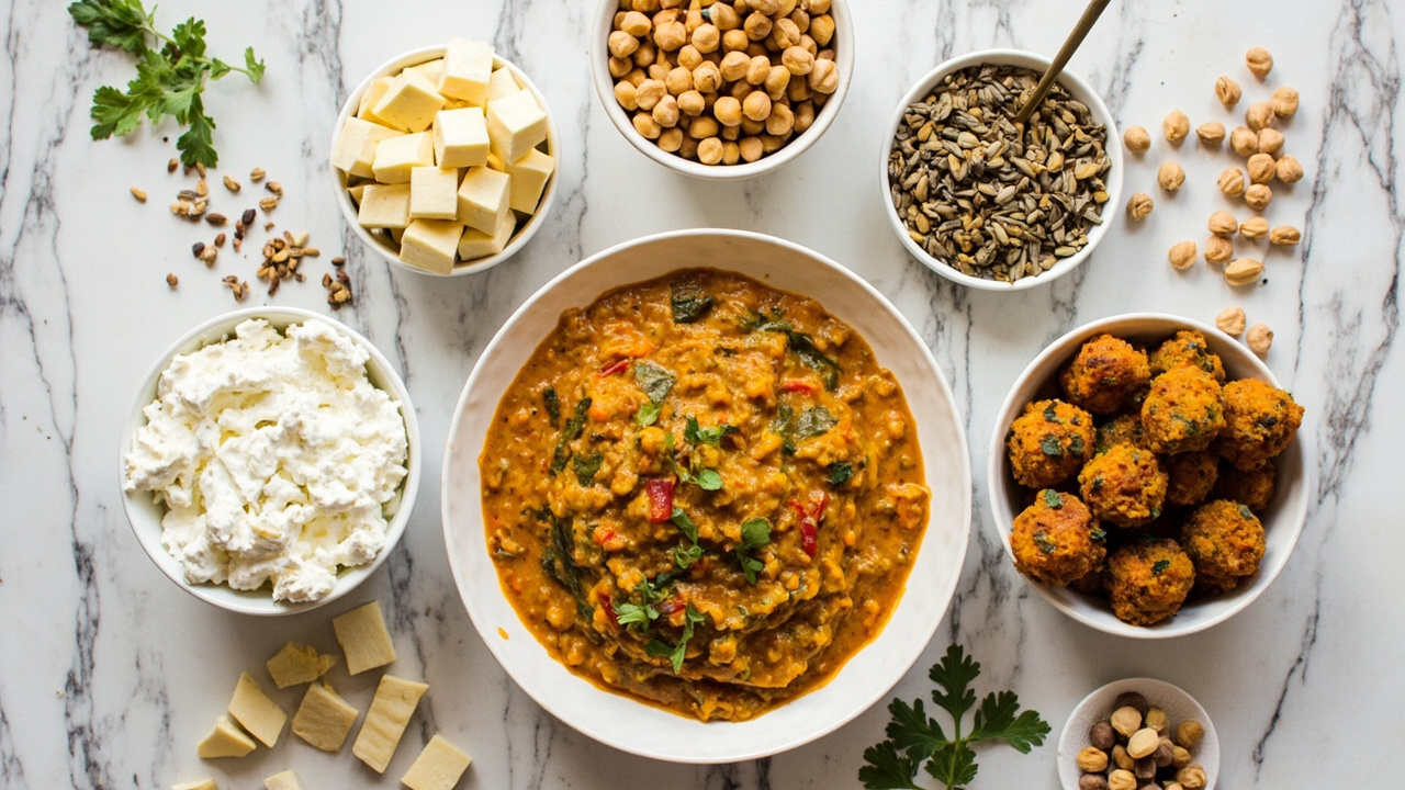 High protein Indian foods for muscle building